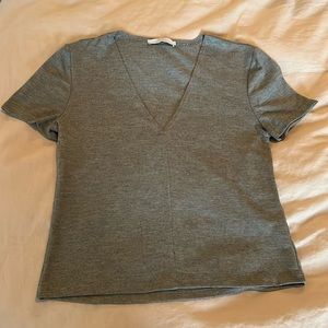 Zara grey tee shirt